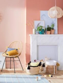 Panier En Jute Avec Fils Lurex Marguerite Blanc - Vertbaudet -Enfant Meubles Boutique panier en jute avec fils lurex marguerite 3