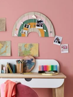 Pêle-mêle Arc-en-ciel Bois - Vertbaudet -Enfant Meubles Boutique pele mele arc en ciel 2
