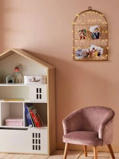 Pêle-mêle Lumineux Cage à Oiseaux Doré - Vertbaudet -Enfant Meubles Boutique pele mele lumineux cage a oiseaux 3