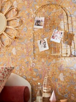 Pêle-mêle Lumineux Cage à Oiseaux Doré - Vertbaudet -Enfant Meubles Boutique pele mele lumineux cage a oiseaux 4