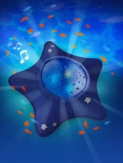 Peluche Veilleuse Projecteur Dynamique Calm Océan PABOBO Bleu - Pabobo -Enfant Meubles Boutique peluche veilleuse projecteur dynamique calm ocean pabobo 2