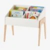 Rangement Livres LIGNE RETRO Blanc Clair Uni - Vertbaudet -Enfant Meubles Boutique rangement livres ligne retro