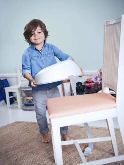 Rehausseur De Chaise BABYBJORN Blanc - Baby Bjorn -Enfant Meubles Boutique rehausseur de chaise babybjorn 1