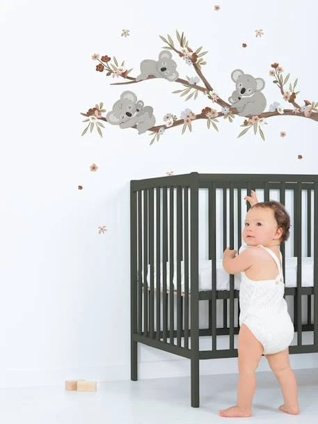 Stickers Branche Koala Lilydale LILIPINSO Gris - Lilipinso 4 Stickers Branche Koala Lilydale LILIPINSO Gris - Lilipinso – Image 2