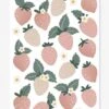Stickers Fraises Louise LILIPINSO Rose Pâle - Lilipinso
