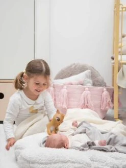 Tapis Coton Lavable Ailes Puffy Wings LORENA CANALS Bleu Grisé - Lorena Canals -Enfant Meubles Boutique tapis coton lavable ailes puffy wings lorena canals 2