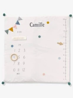 Tapis Photo Bébé Personnalisable écru / Vert - Vertbaudet -Enfant Meubles Boutique tapis photo bebe personnalisable 2