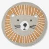 Tapis Rond Lavable Lion Gris / Orange - Vertbaudet 2 Tapis Rond Lavable Lion Gris / Orange - Vertbaudet -Enfant Meubles Boutique tapis rond lavable lion