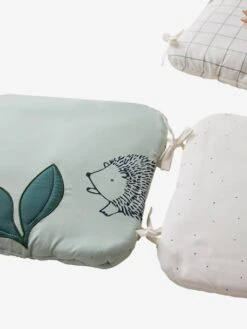 Tour De Lit / Tour De Parc Modulable Bio Collection LOVELY NATURE Ivoire / Multicolore - Vertbaudet -Enfant Meubles Boutique tour de lit tour de parc modulable bio collection lovely nature 4