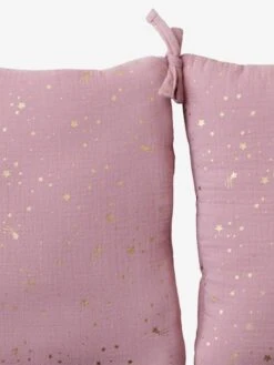 Tour De Lit / Tour De Parc Modulable En Gaze De Coton Bio* COMÈTES Vert Clair - Vertbaudet -Enfant Meubles Boutique tour de lit tour de parc modulable en gaze de coton bio cometes 3