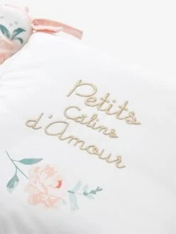 Tour De Lit/tour De Parc Modulable EAU DE ROSE écru / Rose - Vertbaudet -Enfant Meubles Boutique tour de littour de parc modulable eau de rose 3