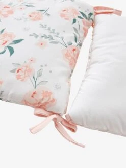 Tour De Lit/tour De Parc Modulable EAU DE ROSE écru / Rose - Vertbaudet -Enfant Meubles Boutique tour de littour de parc modulable eau de rose 4