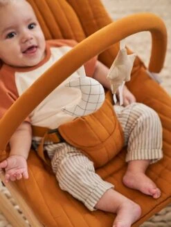 Transat Avec Arche Babydream Curry - Vertbaudet -Enfant Meubles Boutique transat avec arche babydream 1