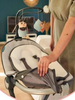 Transat BABYMOOV Swoon Up Avec Arche De Jeu Graphik - Babymoov -Enfant Meubles Boutique transat babymoov swoon up avec arche de jeu 3