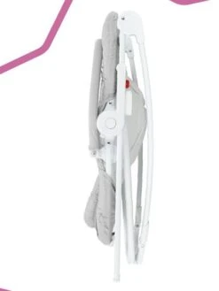 Transat En Hauteur BADABULLE Compact’Up Gris Clair (candy) - Badabulle -Enfant Meubles Boutique transat en hauteur badabulle compactup 3