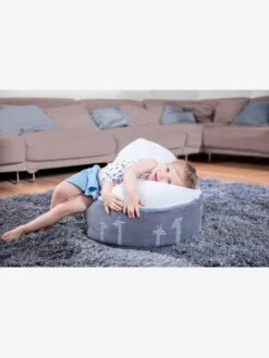 Transat Et Pouf Doomoo Nid BABYMOOV Blanc / Gris - Babymoov -Enfant Meubles Boutique transat et pouf doomoo nid babymoov 5