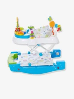 Trotteur évolutif Vertbaudet Trott&pouss' Blanc Imprimé - Vertbaudet -Enfant Meubles Boutique trotteur evolutif vertbaudet trottpouss 4