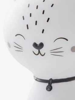 Veilleuse Moustachat Blanc / Bleu - Vertbaudet -Enfant Meubles Boutique veilleuse moustachat 2